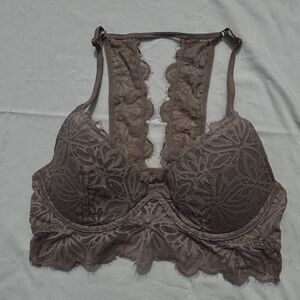 Victoria’s Secret PINK Lace Bralette  Beige Size S | P